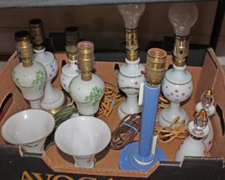Czech Glass Lamps