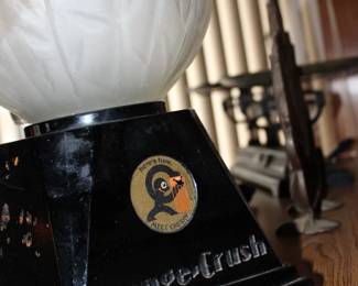 Back side of Orange Crush Dispenser