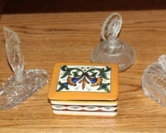 Perfumes, Cigarette and Dresser Items