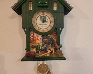 John Deere cuckoo clock