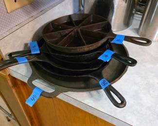 Collection of cast iron