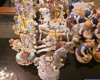 Carousel horses