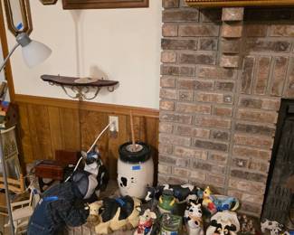 More cows, butter churn