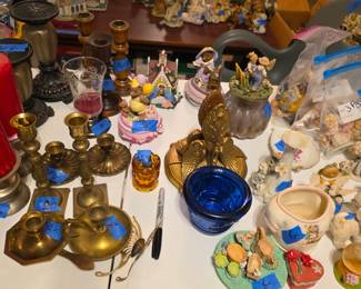 Brass and knick knacks