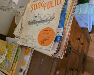 Tons of vintage sheet music