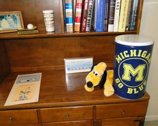 Go Blue tin and Pluto