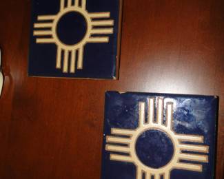 Tile coasters