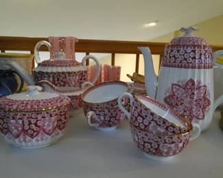 Spode Primrose pieces, coffee or tea service