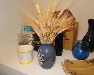 Small decorative vases