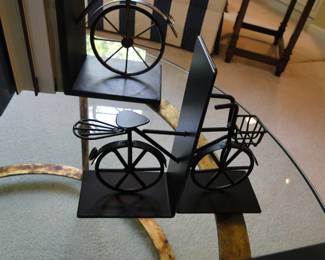 Smaller bike bookends
