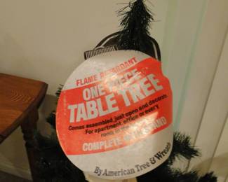 American Tree and Wreath original tag