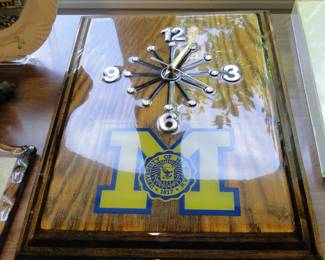 University of Michigan clock