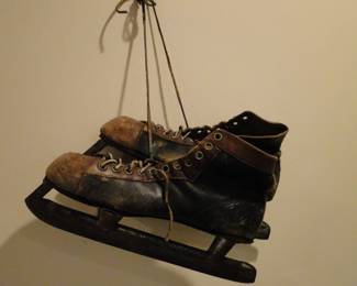 Vintage ice skates