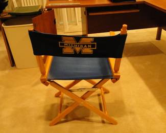 University of Michigan directors chair