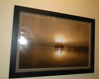Framed artwork
