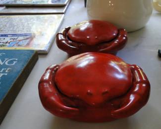 Rock lobster, oh ah! These are very fancy butter holders