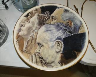 The third Noman Rockwell plate that we have