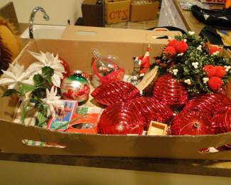 Not vintage Christmas stuff