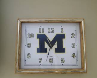 University of Michigan clock