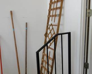 Wooden trellis