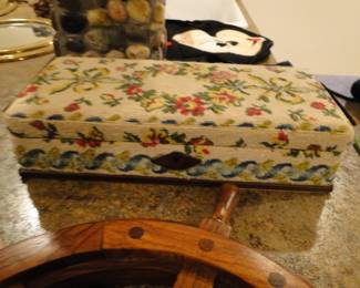 Vintage needlepoint jewelry