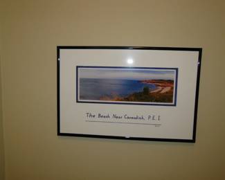 More beachy themed framed artwork