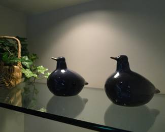 Pottery birds
