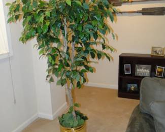 Another faux plant, this one a faux tree