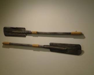 Vintage oars