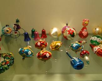 More vintage Christmas ornaments