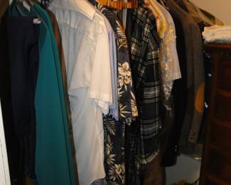 Classic men's tops and pants too