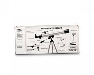 58 VintageTasco150PowerTelescopeModel57TwTripodBox