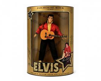42 VintageElvisJailhouseRockDollFigureBoxed