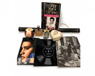 46 VintageElvisPresleyMemorabiliaMixedCollectorLot