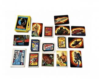 191 VintageTradingCardStickersHulkHoganMixedLot