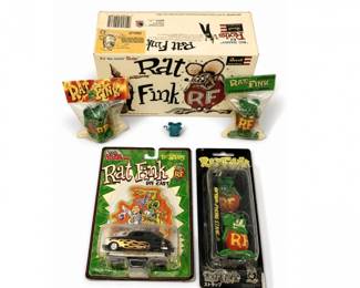48 VintageRatFinkCollectibleToyLotEdRothRFItems