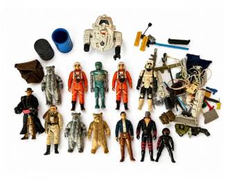 2 VintageStarWarsActionFigureAccessoryLotKenner1970s1980s