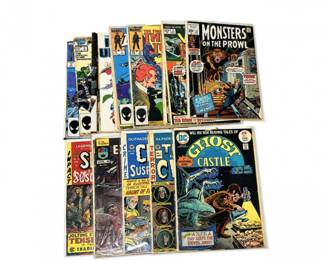 211 VintageComicBookLotMarvelDCHorrorWarComics