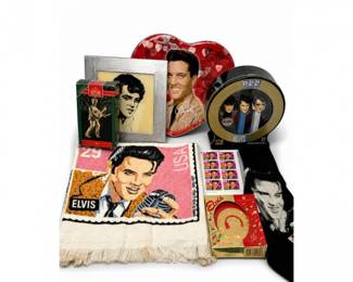 75 VintageElvisPresleyMemorabiliaCollectorLot