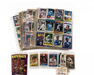 186 VintageBaseballBasketballCardCollectionBundle