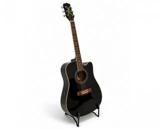 10 JasmineTakamineES31CBlackAcousticElectricGuitar
