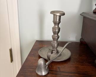 Vintage Woodbury Pewter Candlestick Holder