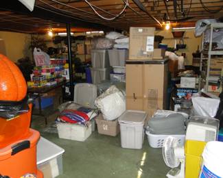 Yes the basement will look good in about a week or so. This sale is going to be packed