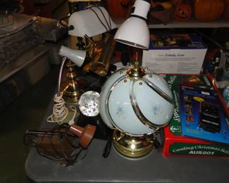 Lamps in all shapes and sizes
