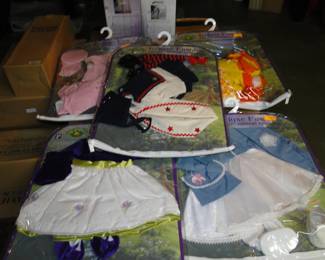 New in the package, Cabbage Patch doll outfits