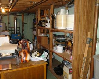 Now we are entering the cooking and baking section of the basement