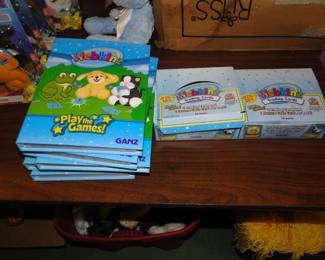 Ganz webkinz, and Webkinz trading cards too