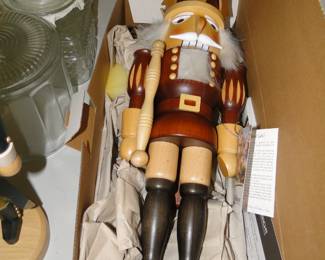 This Nut Cracker is sleeping....shhhh