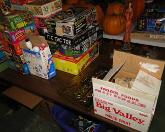 Games and puzzles. Perfect for family nightg