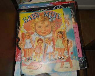 We have stacks, of paper dolls